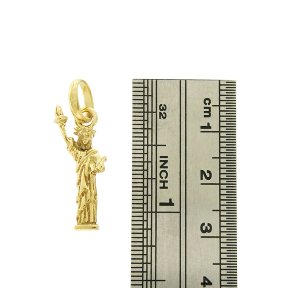 Links of London Yellow Gold Liberty Pendant Charm - Picture 2 of 3